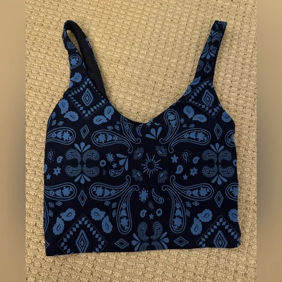 Offline by Aerie Low Key Real Me Longline Sports Bra - Picture 2 of 4